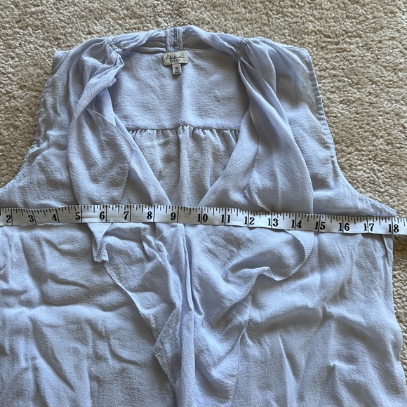 Babaton Ainsley Sleeveless Silk Blouse Medium - Picture 7 of 8